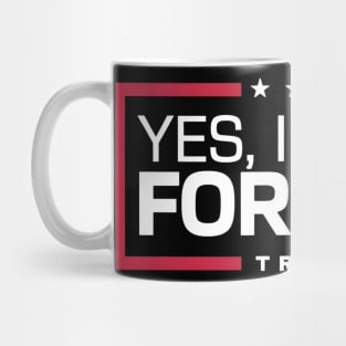 Yes, I Voted for This – Pro Trump 2025 Mug